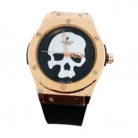 Чоловічий наручний годинник Hublot з черепом 45 мм Золотий (2104618465) Чоловічий наручний годинник Hublot з черепом 45 мм Золотий (2104618465)