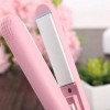 Випрямляч щипці Straightener Style Mini для укладання волосся та створення об'єму Рожевий