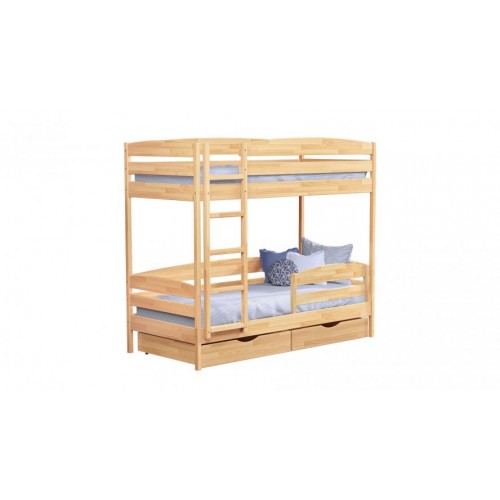 Ліжко дерев'яне Estella Дует Плюс 80х190 см Бук натуральний Щит 2Л2.5 (6601745029)