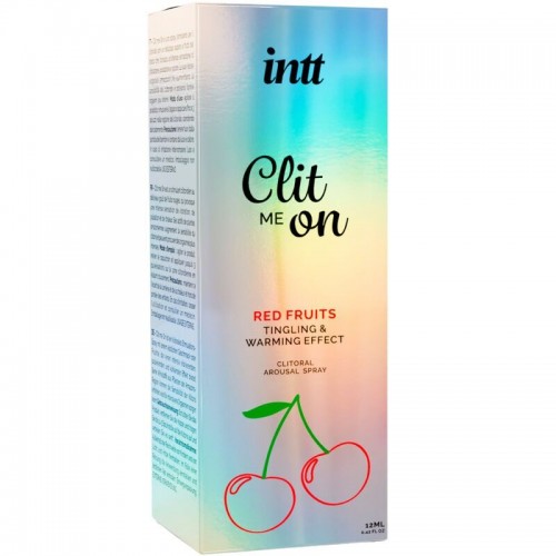 Збуджувальний спрей для клітора Intt Clit Me On Red Fruits Warming Effect 12 мл, зігріваючий ефект в інтернет супермаркеті PbayMarket!