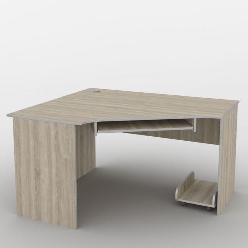 Письмовий стіл Тиса Меблі СМ-3/2 Ш.-1400мм Г.-1200мм Дуб сонома Письмовий стіл Тиса Меблі СМ-3/2 Ш.-1400мм Г.-1200мм Дуб сонома