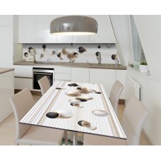 Наклейка 3Д вінілова на стіл Zatarga «Геометричне тріо» 650х1200 мм (Z184135/1st)