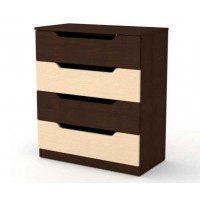 Комод для речей Компанит Венге комбі 4М