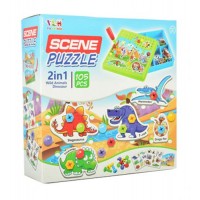 Мозаїка на шурупах з викруткою TU LE HUI Динозаври (TLH-08) Мозаїка на шурупах з викруткою TU LE HUI Динозаври (TLH-08)