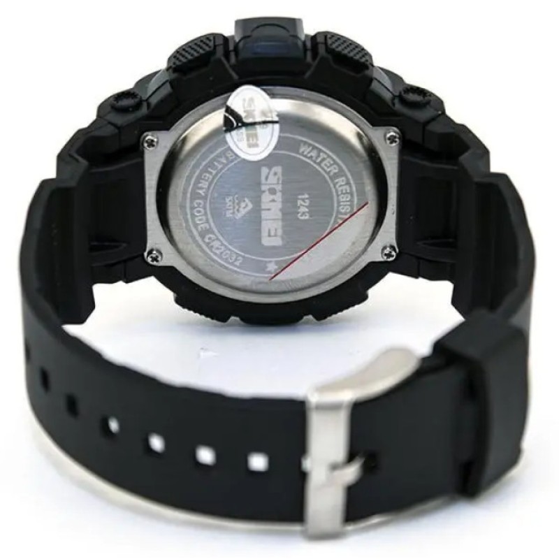 Чоловічий наручний годинник Skmei Champion 1243A Чорний