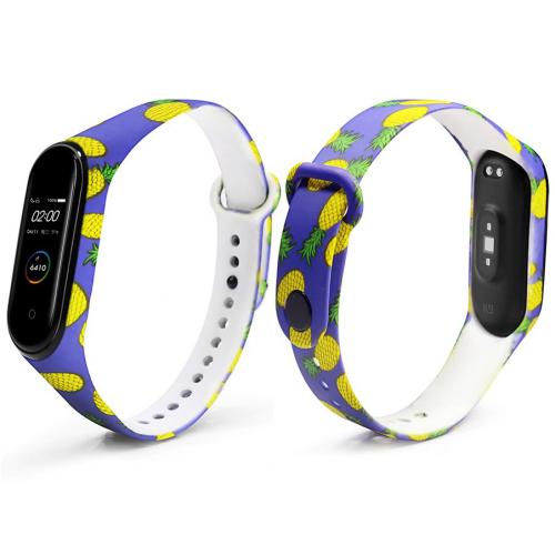 Ремінець Painted Strap для Xiaomi Mi Band 3/4 Pineapple Ремінець Painted Strap для Xiaomi Mi Band 3/4 Pineapple