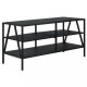 Кавовий журнальний столик у стилі Loft NS-563 630x1100x450 мм Черный