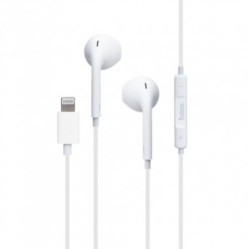 Навушники Hoco L7 Original Plus series lightning converse earphone 1.2 м White