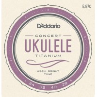 Струни для укулеле D'Addario EJ87C Titamium Concert Ukulele Strings 24/29 Струни для укулеле D'Addario EJ87C Titamium Concert Ukulele Strings 24/29