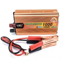 Інвертор перетворювач авто UKC 24V-220V 1000W