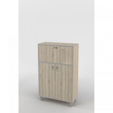 Шафа-Пенал Тиса Мебель ШС-847 Дуб сонома 128x35x80 см