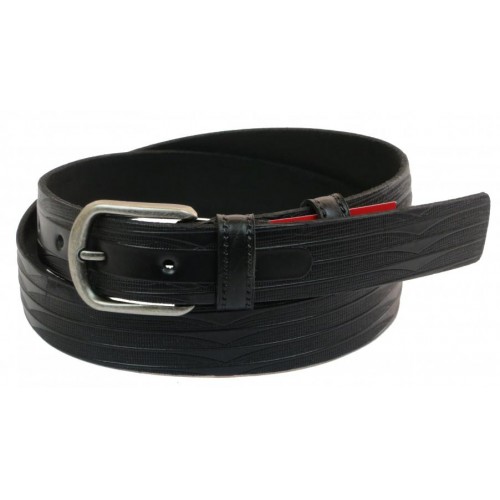Шкіряний ремінь Skipper 110-130 x 3.3 см Чорний (1028-33) Шкіряний ремінь Skipper 110-130 x 3.3 см Чорний (1028-33)