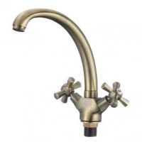 Змішувач для кухні MIXXUS PREMIUM RETRO BRONZE-273 (MI1653) Змішувач для кухні MIXXUS PREMIUM RETRO BRONZE-273 (MI1653)