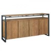 Комод у стилі Loft NS-263 1030x2000x450 мм Черный в інтернет супермаркеті PbayMarket!