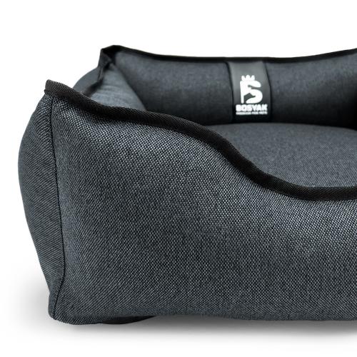 Лежак ліжко для собак та котів EGO Bosyak Рогожка XS 50x45 Сірий (спальне місце для собак та котів) Лежак ліжко для собак та котів EGO Bosyak Рогожка XS 50x45 Сірий (спальне місце для собак та котів)