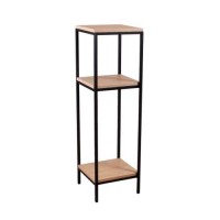 Стелаж для зберігання в стилі Loft NS-1758 1030x300x300 мм Черный Стелаж для зберігання в стилі Loft NS-1758 1030x300x300 мм Черный