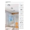 Точковий світильник AZzardo SLIM 15 ROUND IP44 3000K AZ2840