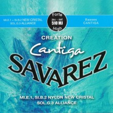 Струни для класичної гітари Savarez 510MJ Creation Cantiga Classical Strings High Tension