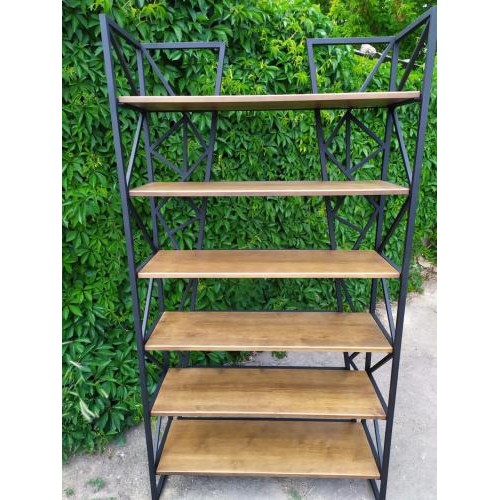 Стелаж GoodsMetall у стилі Лофт 1900х1000х350 СТЖ142 Стелаж GoodsMetall у стилі Лофт 1900х1000х350 СТЖ142