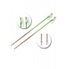 Палки гірськолижні Komperdell Rebellution 2 Ski Poles 130 см (18 мм) Tone Green/Orange