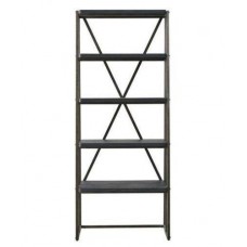 Стелаж для зберігання в стилі Loft Чорний NS-1876 1830x700x370 мм
