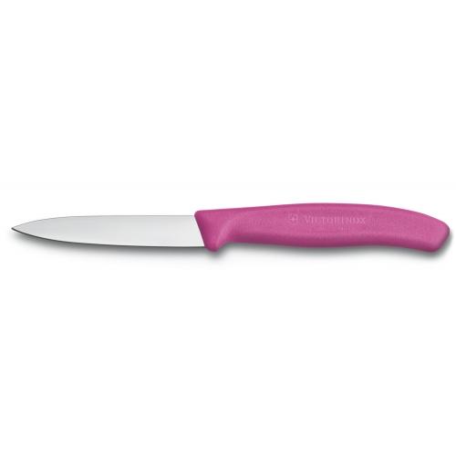 Кухонний ніж Victorinox SwissClassic для нарізки 80 мм Рожевий (6.7606.L115) Кухонний ніж Victorinox SwissClassic для нарізки 80 мм Рожевий (6.7606.L115)