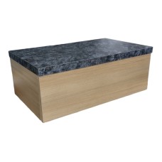 Тумба пластикова підвісна The MIX Лямі 4236 mat 5057 Wood 80х30х45 см