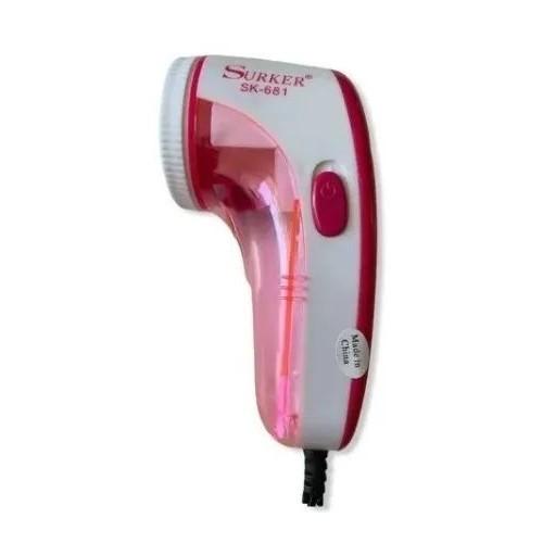 Машинка для видалення катишків Surker Sk-681 з USB-шнуром 3 Вт Рожевий/Білий Машинка для видалення катишків Surker Sk-681 з USB-шнуром 3 Вт Рожевий/Білий
