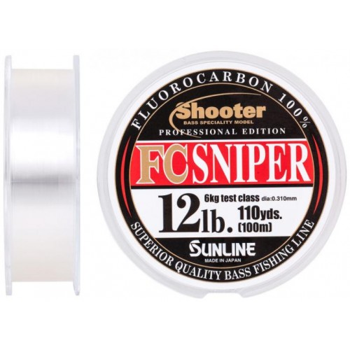 Флюорокарбон Sunline Shooter FC Sniper 100m 0.310mm 6kg (1013-1658.07.37) Флюорокарбон Sunline Shooter FC Sniper 100m 0.310mm 6kg (1013-1658.07.37)
