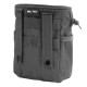 Сумка-підсумок тактична Mil-Tec Open Dump Bag 14 х 7 х 20,5 см Чорний (16156302)