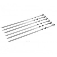 Набір шампурів 60*1,2 см A-Plus 1844 Набір шампурів 60*1,2 см A-Plus 1844