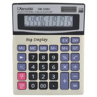 Калькулятор настільний бухгалтерський Karuida DM-1200V