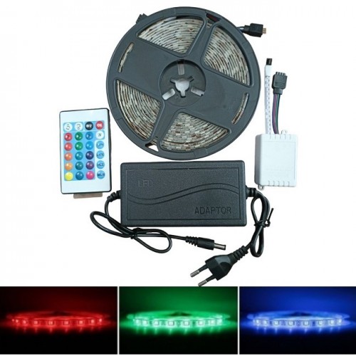 Світлодіодна стрічка SMD 5050 Strip Light RGB Original 54 LED/m 5 м Світлодіодна стрічка SMD 5050 Strip Light RGB Original 54 LED/m 5 м