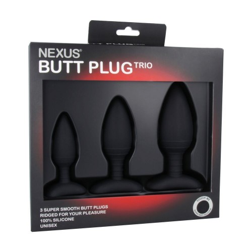 Набір анальних пробок Nexus Butt Plug Trio (м'ята упаковка!!!) Набір анальних пробок Nexus Butt Plug Trio (м'ята упаковка!!!)