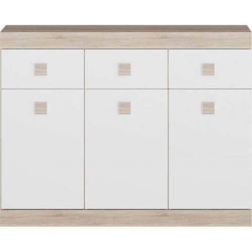 Комод для речей Еверест Соната 6 сонома + білий (Son-1) Комод для речей Еверест Соната 6 сонома + білий (Son-1)