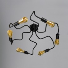Люстра лофт MSK Electric Laminari на шість ламп павук NL5526-6
