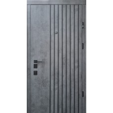 Двері вхідні Ваш Вид Страж / STRAJ Delica AL двоколірні 850/950х2040х95 Ліве/Праве