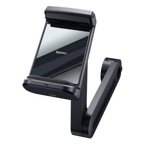 Автоутримувач на підголовник з бездротовою Qi 15W зарядкою Baseus Energy Storage WXHZ-01 Чорний Автоутримувач на підголовник з бездротовою Qi 15W зарядкою Baseus Energy Storage WXHZ-01 Чорний