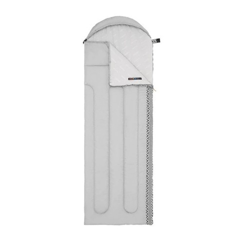 Спальний мішок з капюшоном Naturehike L250 NH21MSD07 правий 190x75 см Сірий (2237074931)