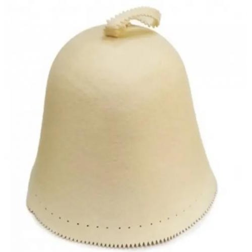 Шапка для лазні та сауни овчинка PRO Premium One size Бежевий Шапка для лазні та сауни овчинка PRO Premium One size Бежевий