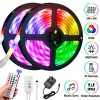 Комплект світлодіодної стрічки OPT-TOP 3528 RGB у силіконі 5 м з пультом (1756374621)