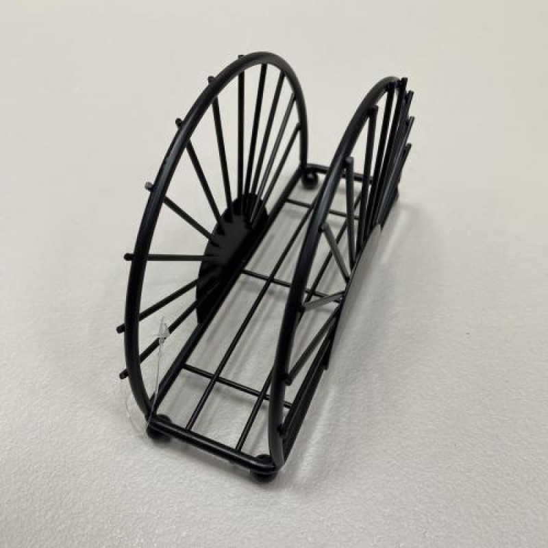 Серветниця металева Loft 15х5х9.5 см Stenson R88750 чорний