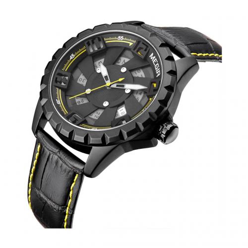 Годинник Megir MG1074 Black Yellow (ML1074G-BK-1N13) в інтернет супермаркеті PbayMarket!