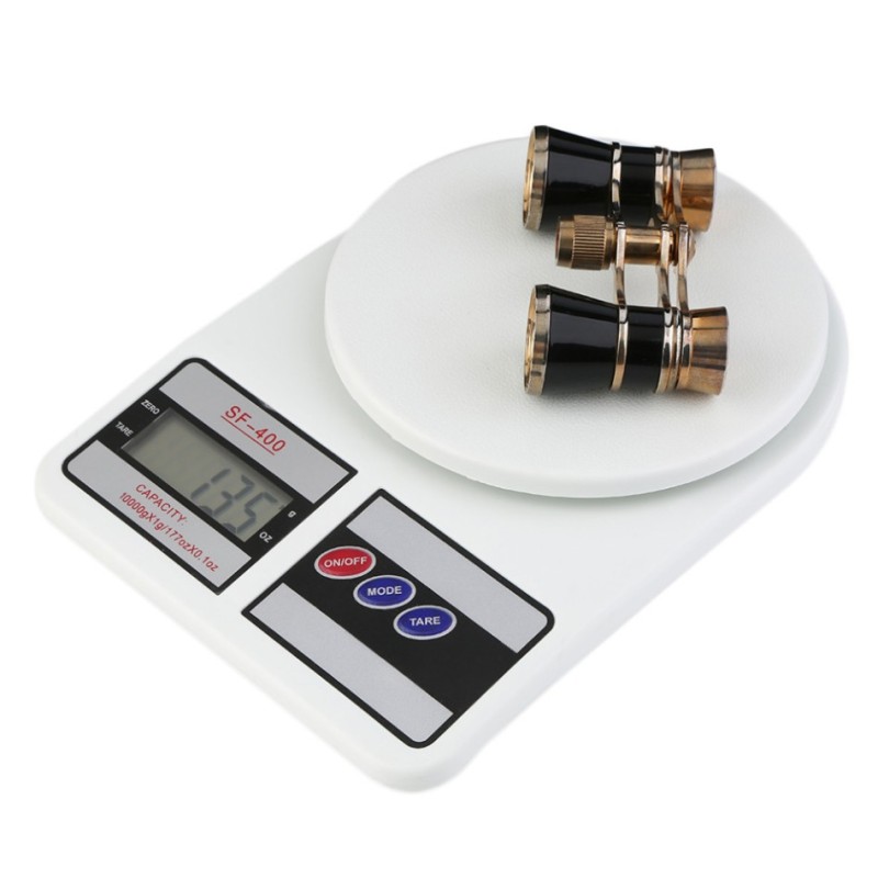 Електронні кухонні ваги UKC SF-400 LCD 10 кг Білий (hub_np2_1307)