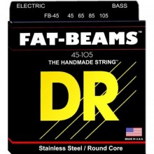 Струни для бас-гітари DR FB-45 Fat Beams Medium Bass 4-Strings 45/105