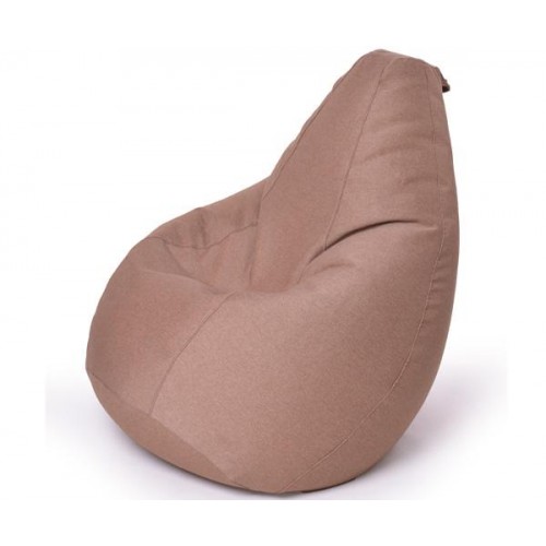 Крісло Мішок Груша Рогожка 150х100 Студія Комфорту Великий кава з молоком Крісло Мішок Груша Рогожка 150х100 Студія Комфорту Великий кава з молоком