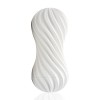 Мастурбатор Tenga Flex Silky White зі змінною інтенсивністю, можна скручувати в інтернет супермаркеті PbayMarket!