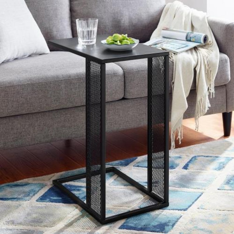 Приставний столик у стилі Loft NS-1510 630x480x300 мм Черный