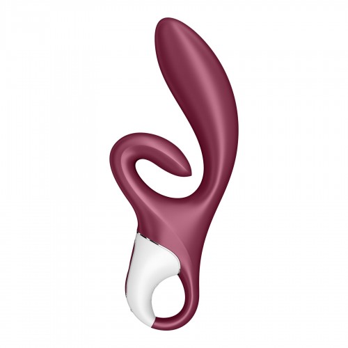 Вібратор-кролик Satisfyer Touch Me Red, подвійний відросток, 3 потужні мотори