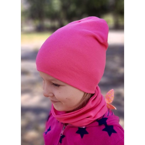 Дитяча шапка з хомутом КАНТА розмір 48-52 Рожевий (OC-387) в інтернет супермаркеті PbayMarket!
